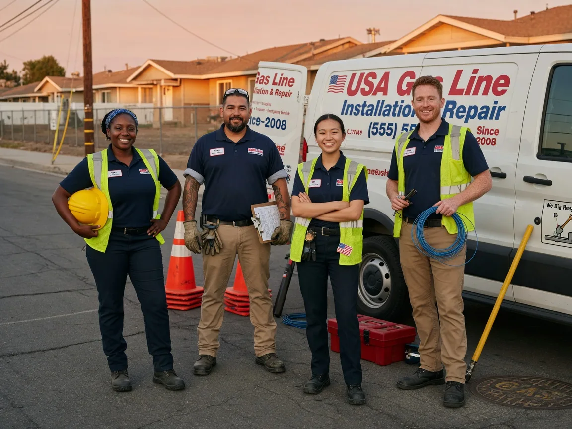 Gas Line Installation company in Naples, TX